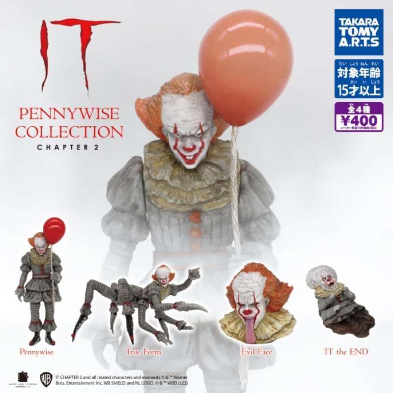 Promo IT PENNYWISE COLLECTION CHAPTER 2 Takara Tomy gacha Diskon 23 di