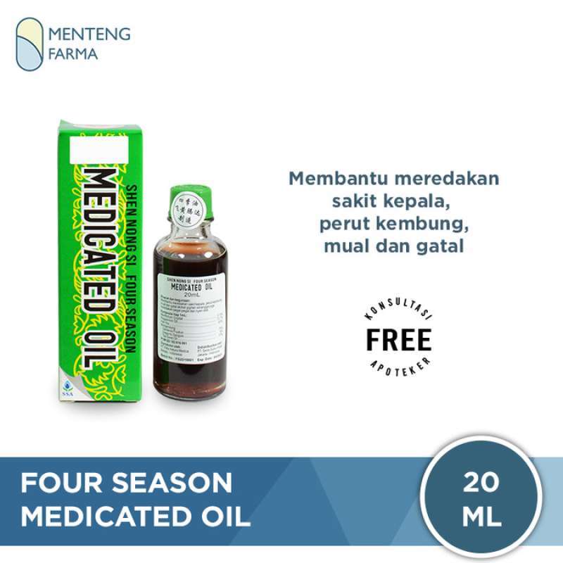 Promo Four Season Medicated Oil 20ml Diskon 17 di Seller Alfa Healthy Radika Rawa Buaya, Kota