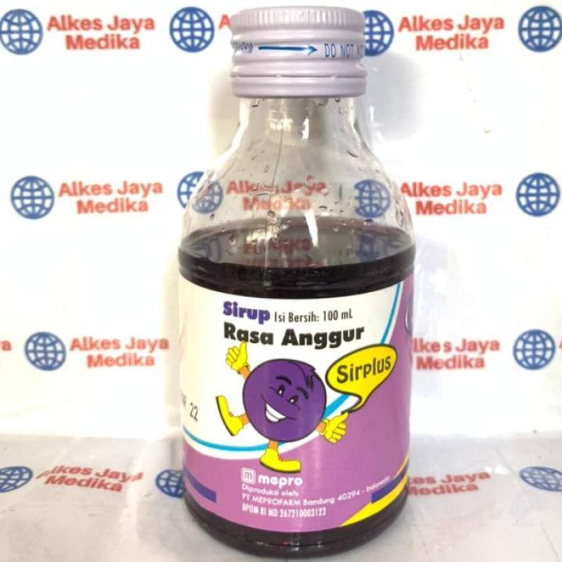Cd R Rrasa Anggur Jual Sirplus 100ml - Sirup Rasa Anggur Di Seller Alkes Jaya Medika ...