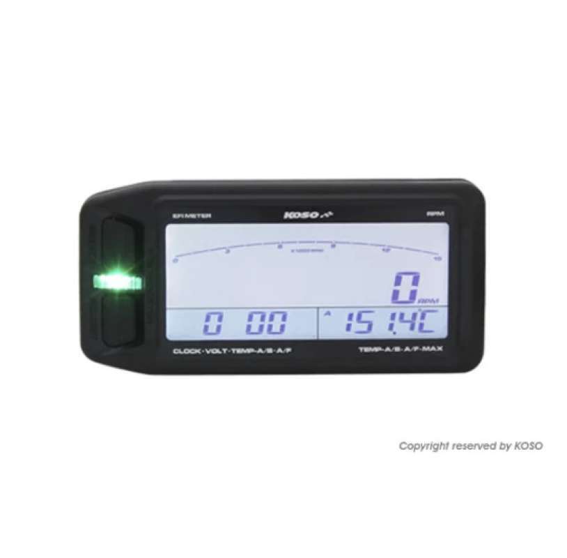 Afr Timer Jual KOSO EFI Multi meter RPM AFR volt meter Shift light time oclock di ...