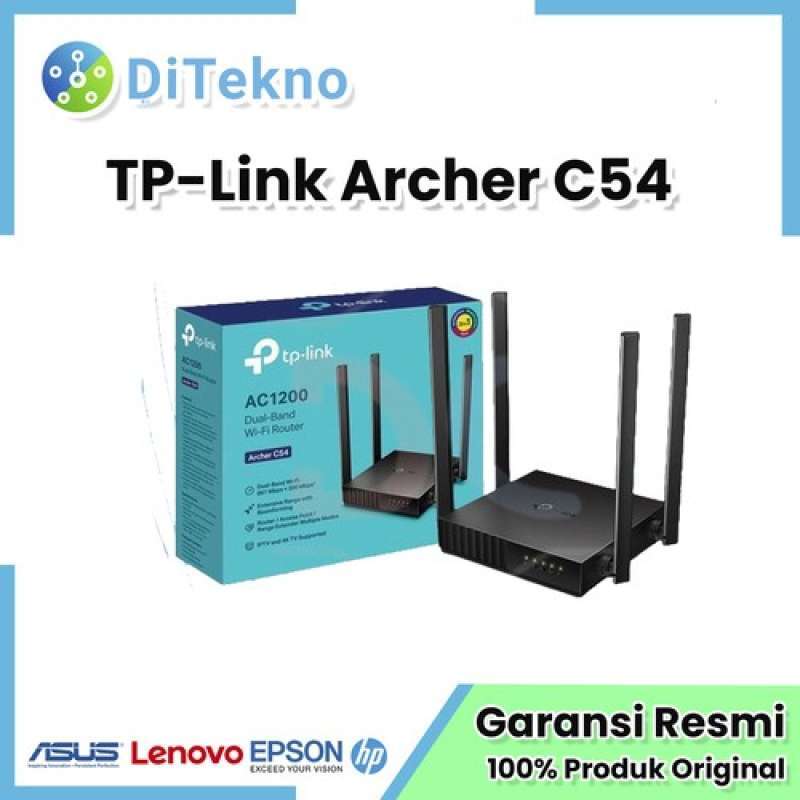 Jual router tp link archer c54 dual band wifi router access point di