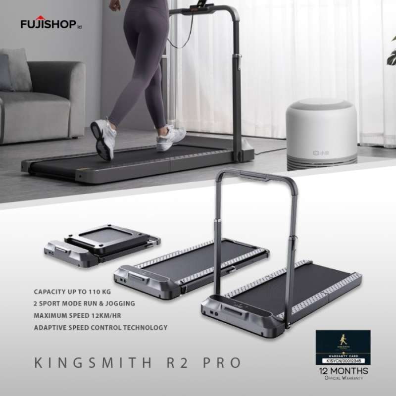 Promo Kingsmith Walkingpad R2 Pro Smart Foldable Treadmill Garansi ...