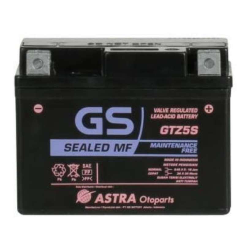 Promo Gs Astra Gtz5s Aki Kering Beat Vario Scoopy Spacy Revo Supra Asli
