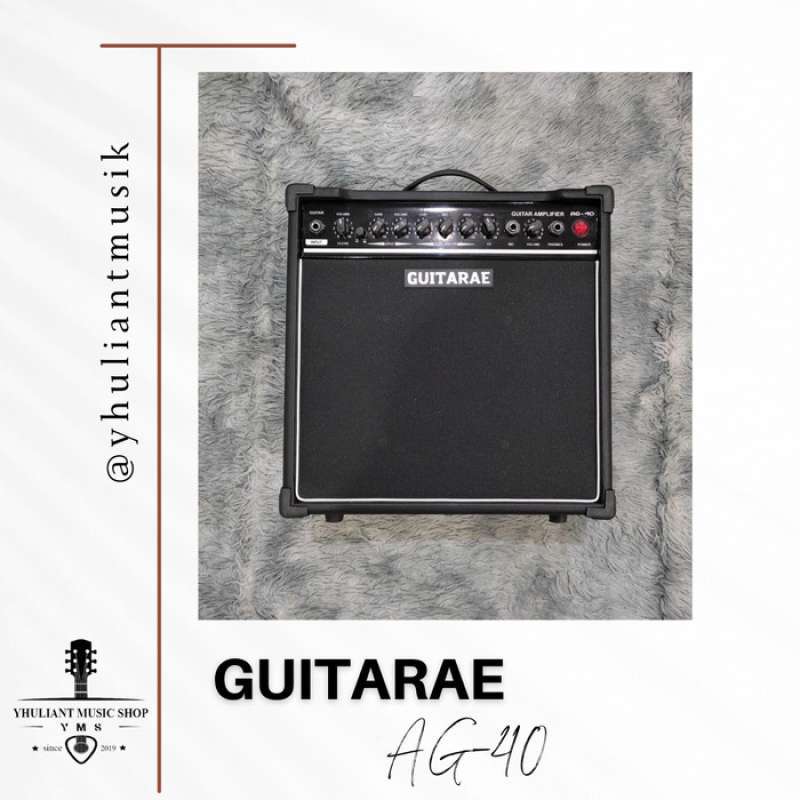 Jual Guitarae Ag40 Guitar Amplifier 8 Inch Original Made In Indonesia ...
