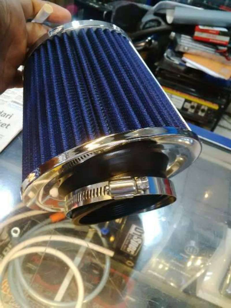 Promo Somuta Filter Udara Universal/Racing..Stainless Crome Diskon 23