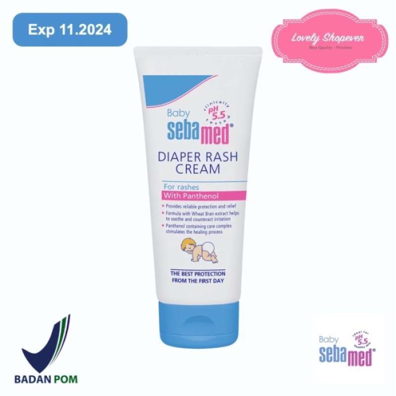 Promo Sebamed Diaper Diapers Rash Cream 100Ml 100 Ml Diskon 23 di