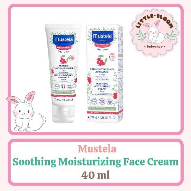 Promo Mustela Soothing Moisturizing Face Cream 40 Ml Diskon 23% di ...