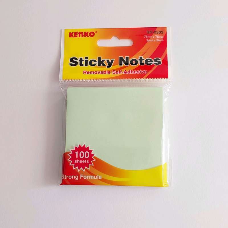 Jual Memo Stik/ Sticky Note Kenko (100 Lembar) Di Seller Tokoyuniku ...