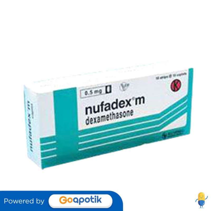 Jual NUFADEX M 0.5 MG BOX 100 KAPLET di Seller Apotek Vaza Farma