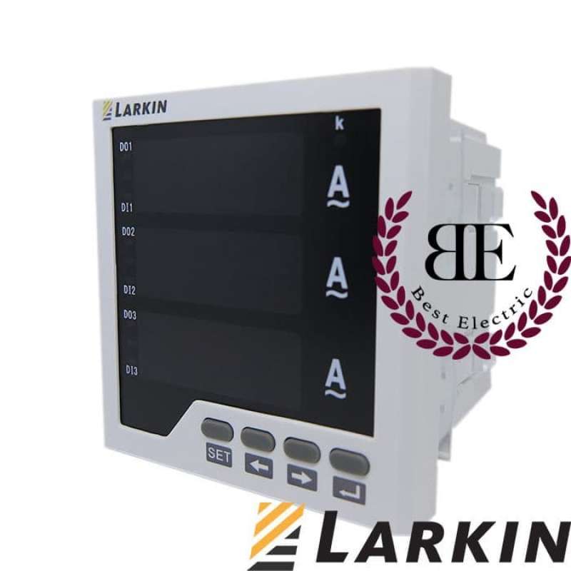 Promo Lraa33 Larkin, Three Phase Ac Ampere Meter Digital, 3 Row 3