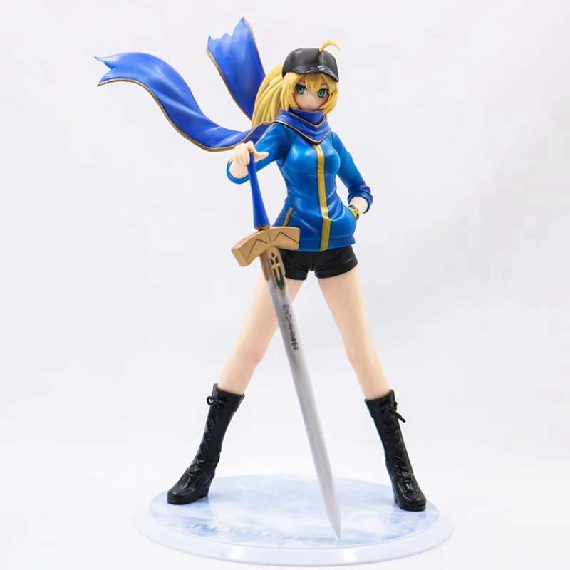 Fate Stay Night - Saber Action Figure versione posa e attacco - Animedavedere