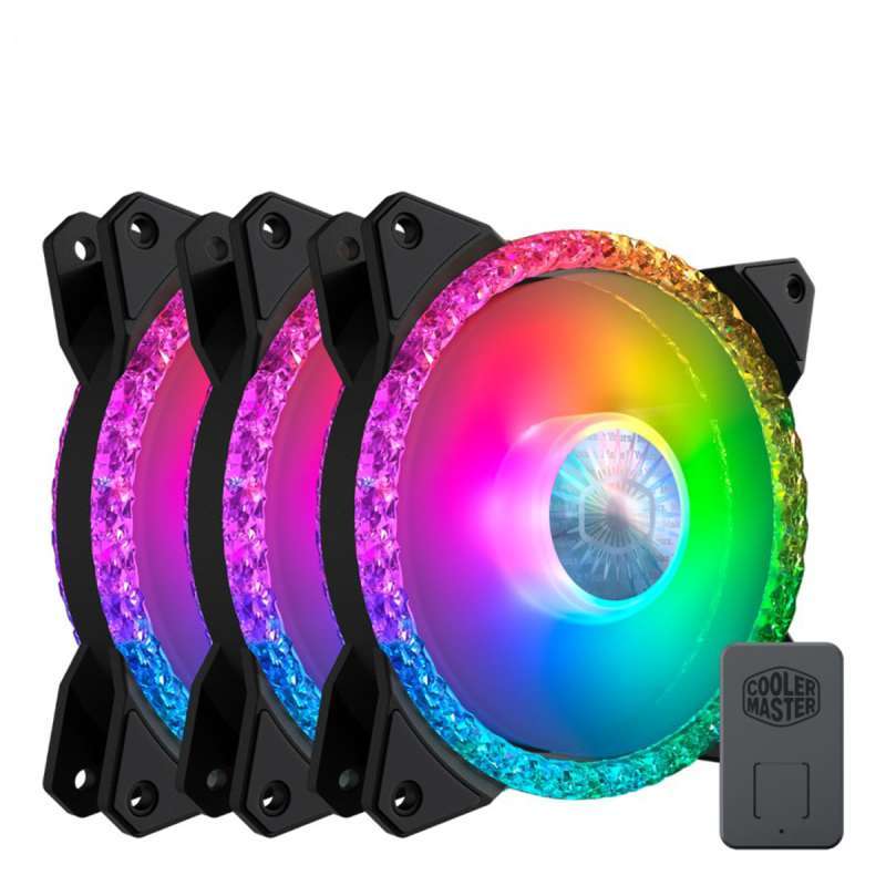 Jual Cooler Master Masterfan Mf120 Prismatic 3in1 Case Fan Di Seller ...