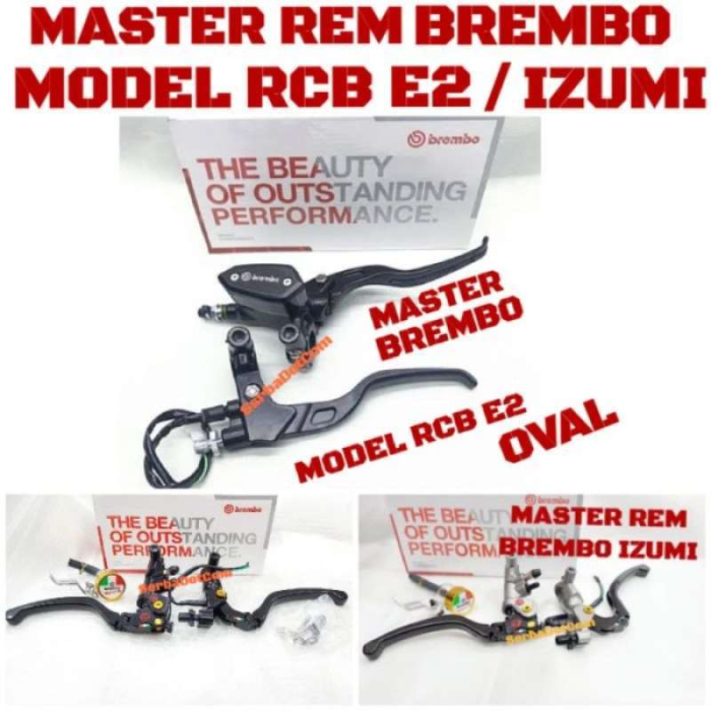 Promo Master Rem Brembo Model Rcb E2 Oval Izumi Set Universal Aerox ...