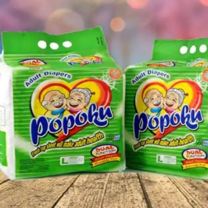 Promo Popoku Diapers Dewasa M10 / L10 Diskon 23% Di Seller Super Self ...
