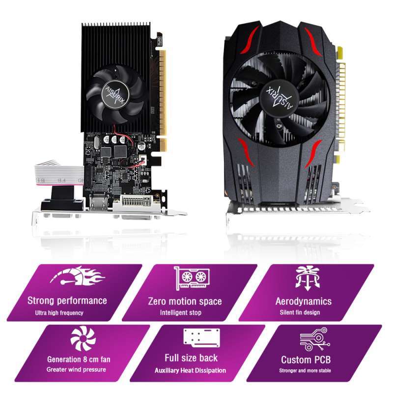 Jual Aisurix Nvidia Vga Card Gt740 2gb Gt730 2gb Ddr3 128bit Graphics ...