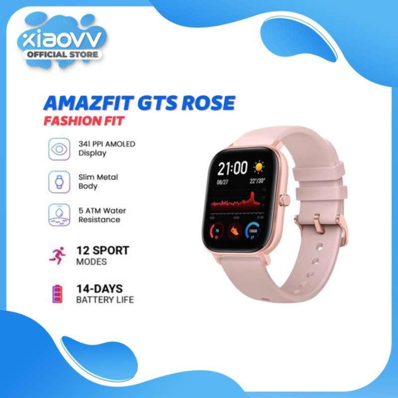 Montre Connectée Amazfit GTS 3 Rose A Bas Prix