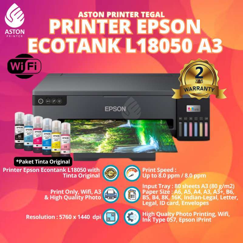 Jual Epson L18050 A4 Original Murah - Harga Diskon Maret 2024 | Blibli