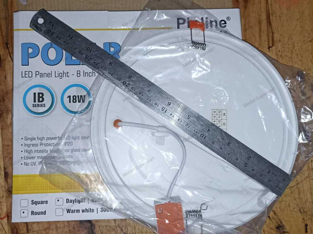 Brayan Led Jual Pioline Lampu Led Panel 3 6 9 12 18 Watt Bulat / Segi 2.5 / 3 / 4 ...