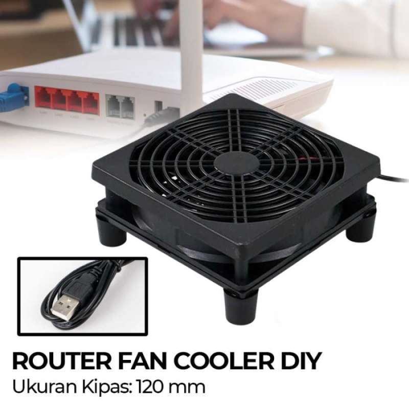 Promo Sxdool Router Fan Cooler Cooling Case Diy Usb 120mm - Sx120 ...