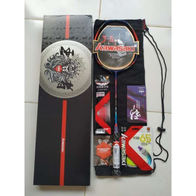 Promo Kawasaki K9 Raket Badminton Offensive Tournament Class Original