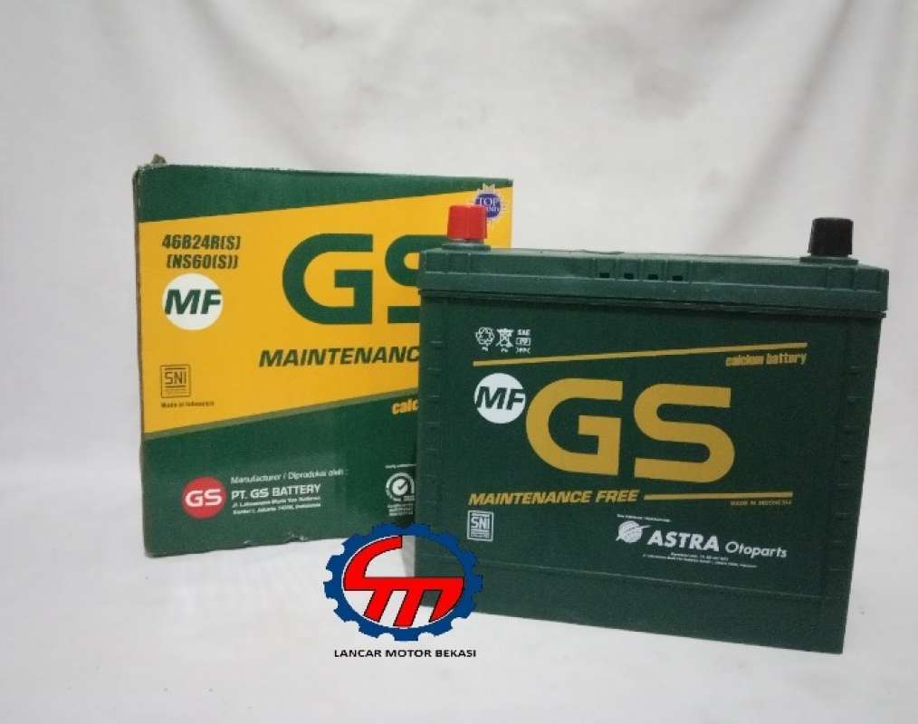 Promo Aki accu Kering Gs Astra NS60S 12v 45Ah Kijang Standar Soluna