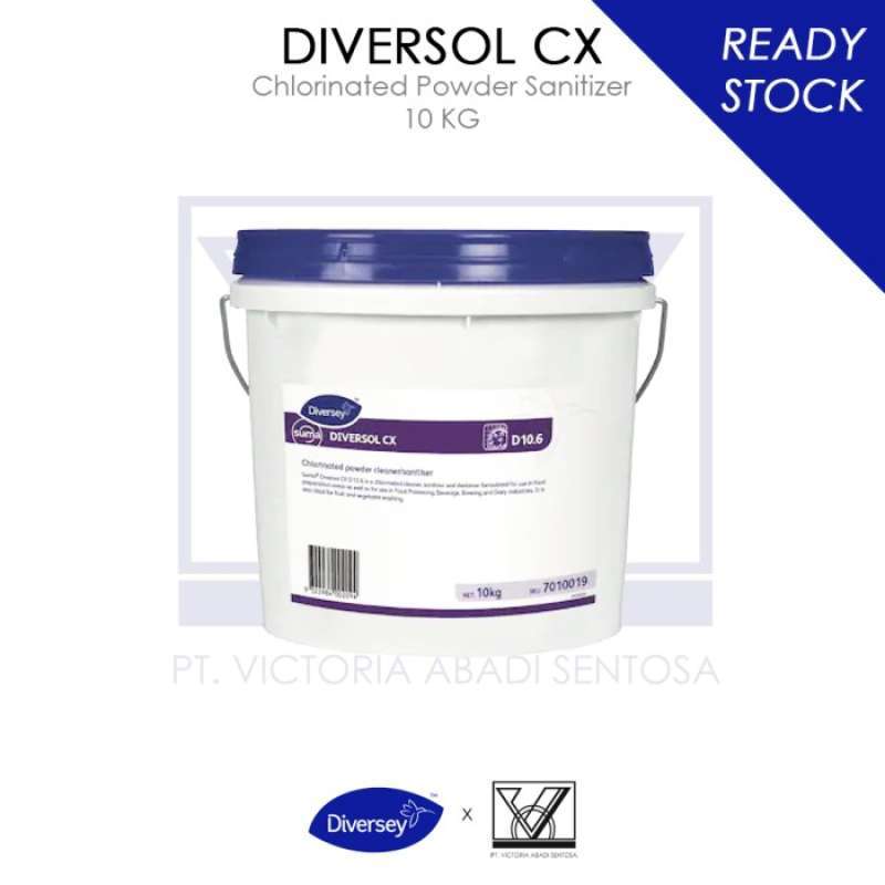 Promo Diversey Diversol Cx - Chlorinated Cleaner / Chinaware Cleaner ...