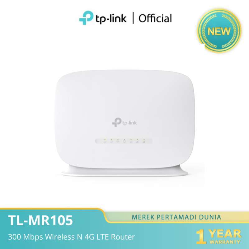 Jual TPLink TLMR105 300 Mbps Wireless N 4G LTE Router Internal Antennas di Seller