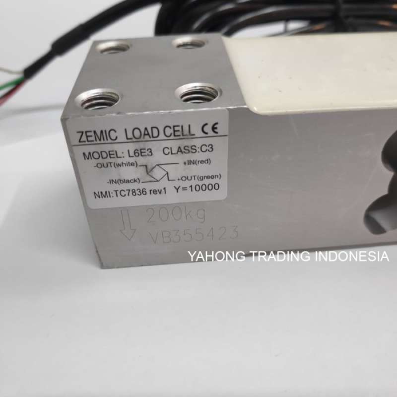 Promo Load Cell Timbangan 200kg Loadcell Zemic L6e3 200 Kg Diskon 23% ...
