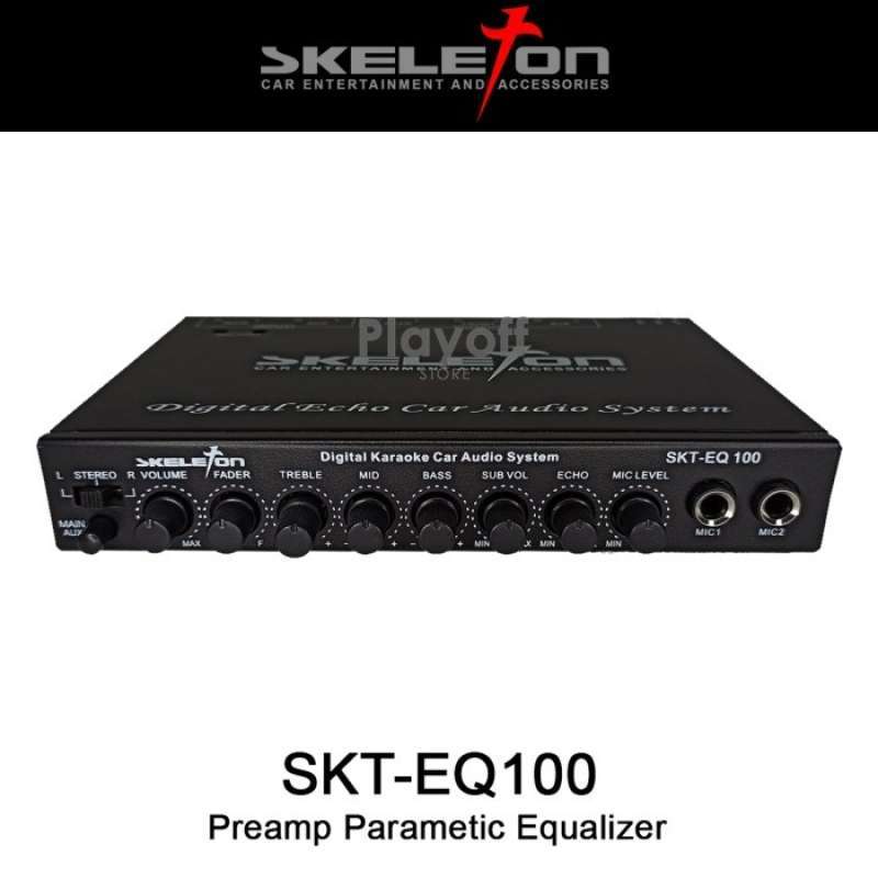 Promo Preamp Parametric Equalizer Karaoke Mobil Skeleton Diskon 23% di ...