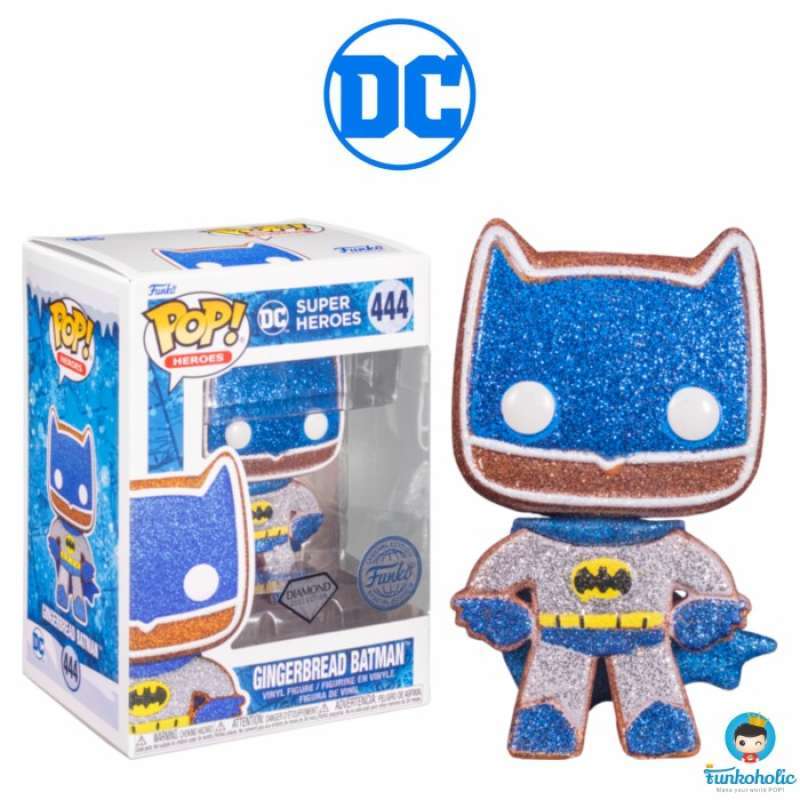 Promo POP! DC Heroes - Gingerbread Batman (Glitter) [Exclusive] Diskon ...