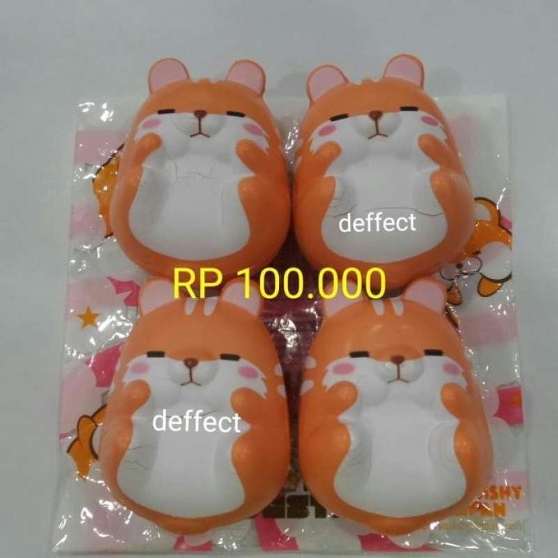 Squishy pom pom sales hamster