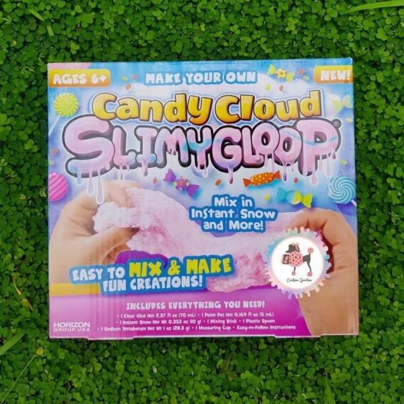 Promo Mainan Terbaru Make Your Own Candy Cloud Slimygloop Diy Slime Kit