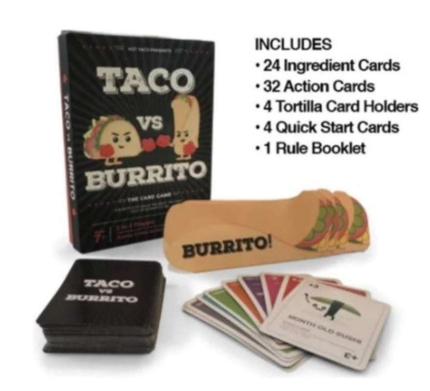 Promo Board Game Taco VS Burrito Boardgame Permainan Kartu BGTB001