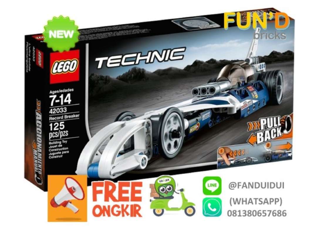 Lego 42033 best sale