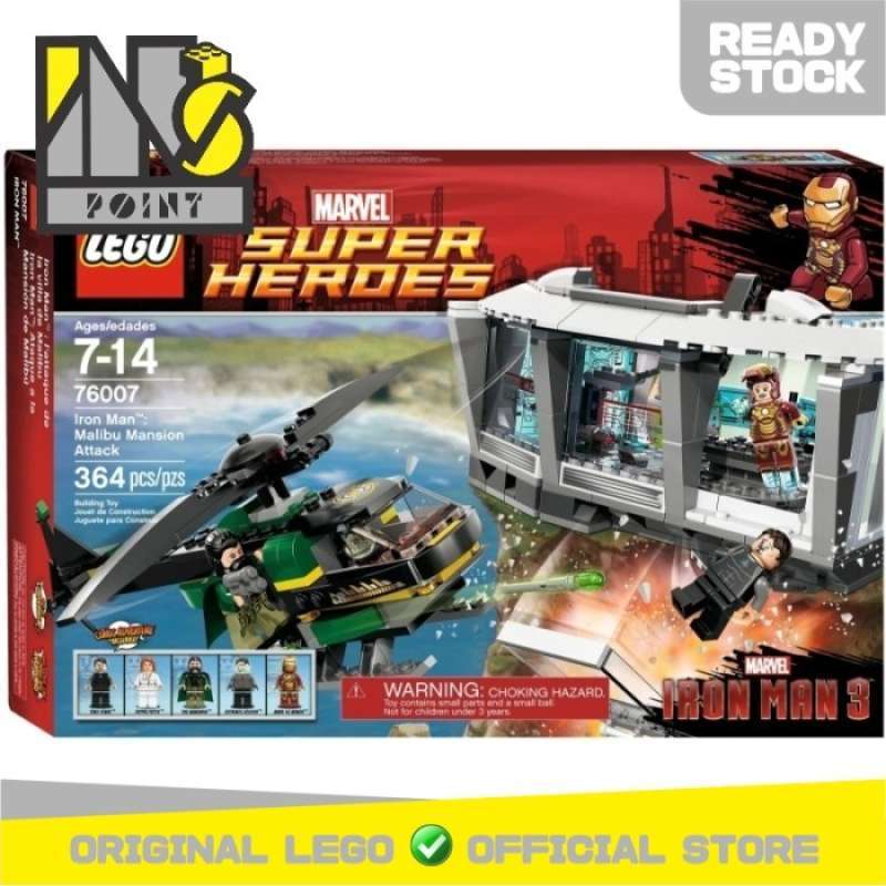 Promo Lego 76007 Super Heroes Iron Man Malibu Mansion Attack Diskon 23 Di Seller Kitchen Corner Kebon Kacang Kota Jakarta Pusat Blibli