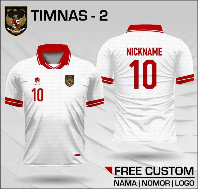Promo Baju bola timnas indonesia jersey piala asia kaos bola qatar 2023