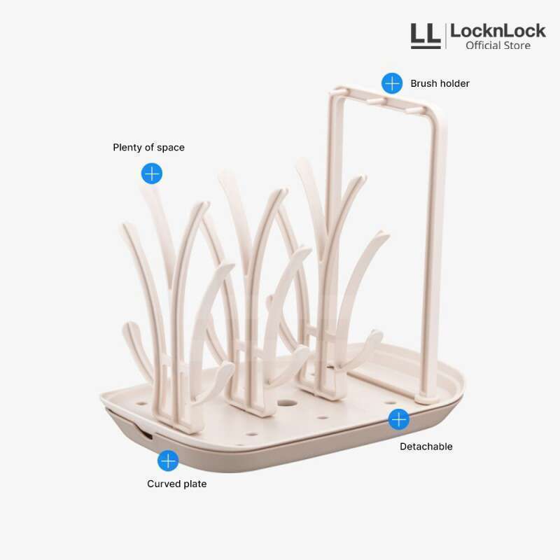 Promo LocknLock Rak Pengering Botol LittleLuv Feeding bottle drying ...