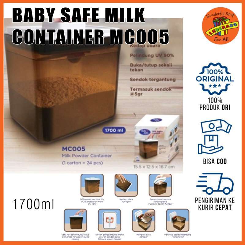 Jual Baby Safe Milk Powder Container Mc005 Di Seller Toko Endekado