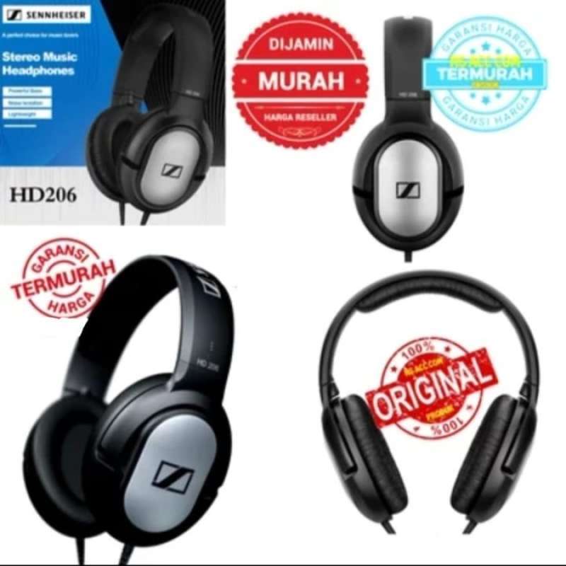 Jual Headset Sennheiser Hd 206 Original Murah Diskon Februari