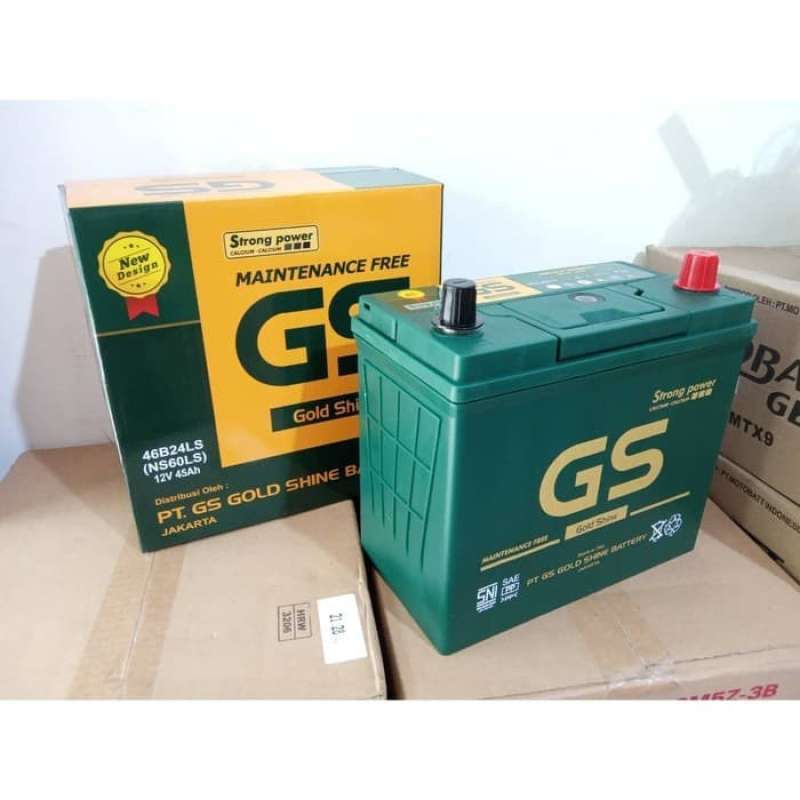 Jual Aki Mobil Honda HRV-CRV GS MF NS60LS Aki Kering 12V 45 Ah GARANSI