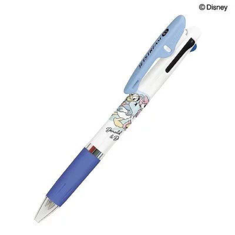 Jual uni jetstream 3 color multi disney ballpoint pen 0.5mm limited ...