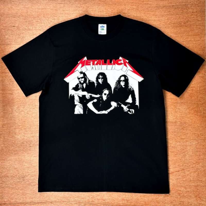 Jual Kaos Band Tshirt Band Metallica Bootleg Vintage M