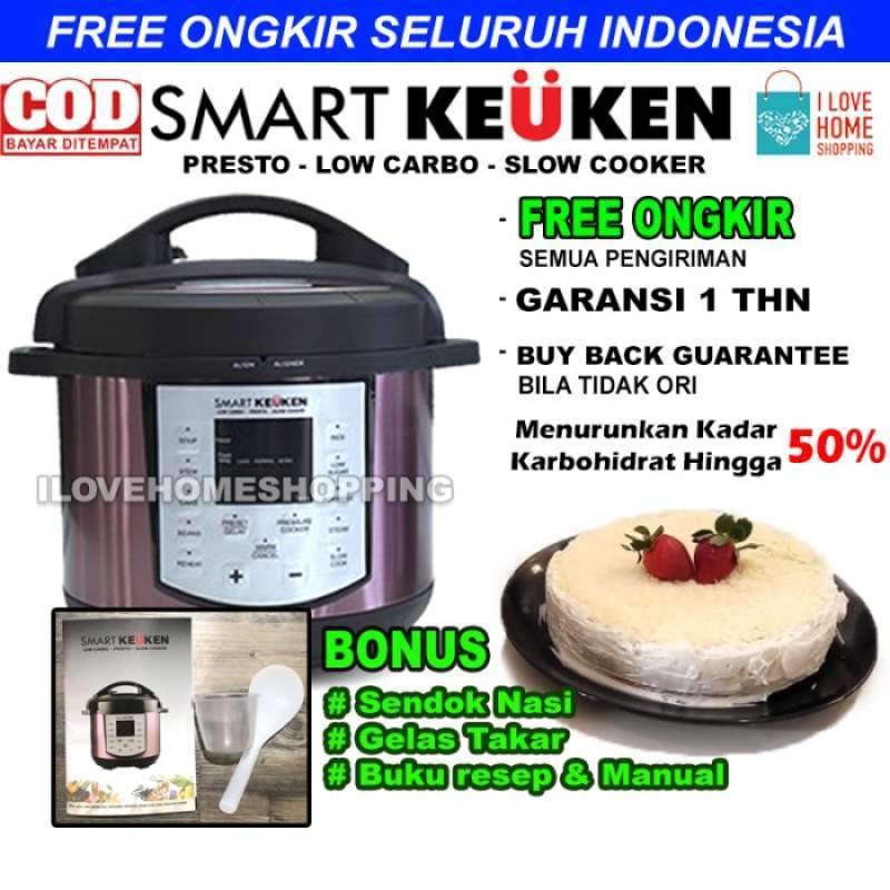 Promo New Smart Keuken Rice Cooker Low Carbo Gen 2 / Vita Cook / Eco