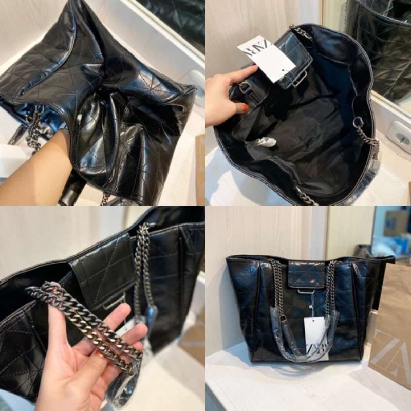 Tas zara tote best sale bag