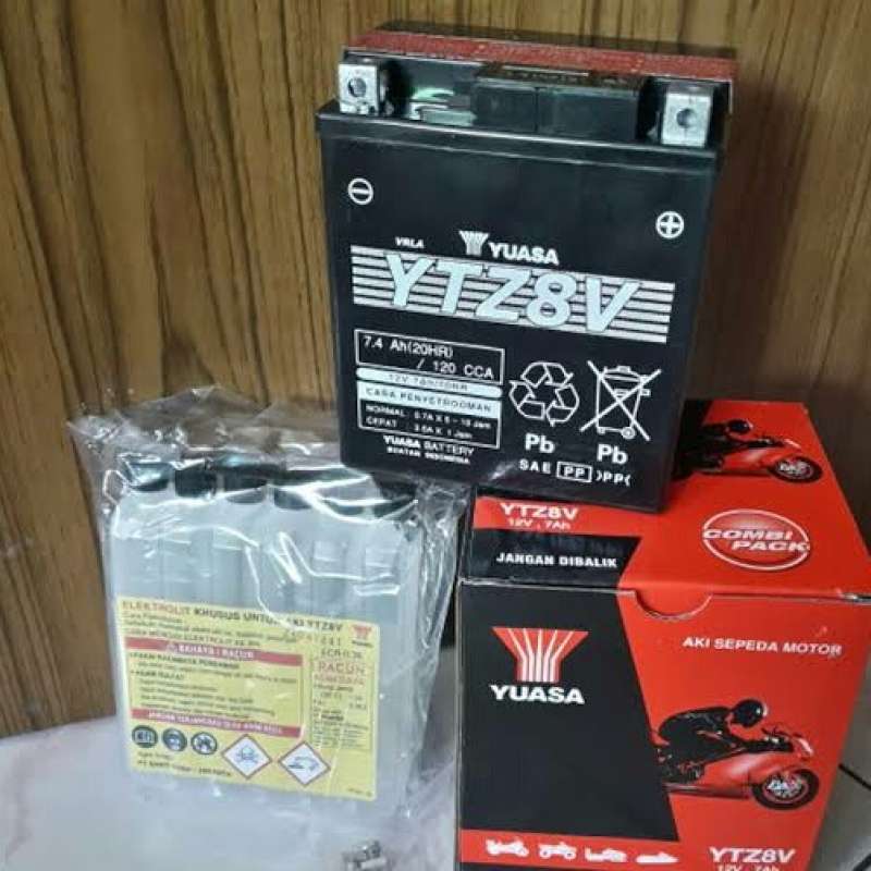 Promo Aki Motor Yuasa Ytz8v Diskon 1% Di Seller Snj Sentra Group