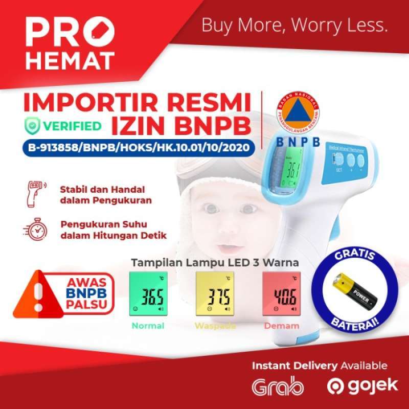 Promo THERMOMETER DIGITAL/TERMOMETER INFRARED SUHU TUBUH/ALAT UKUR