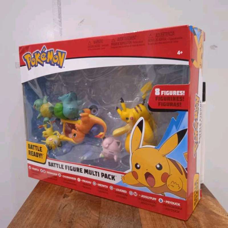 Jual mainan pokemon multi pack pokemon battle figure set 8 box set ...