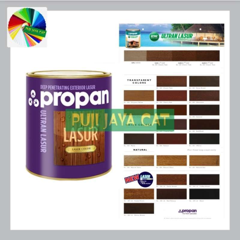 Promo Ultran Lasur El 501 Ls Coffee Brown Propan Diskon 23% di Seller ...