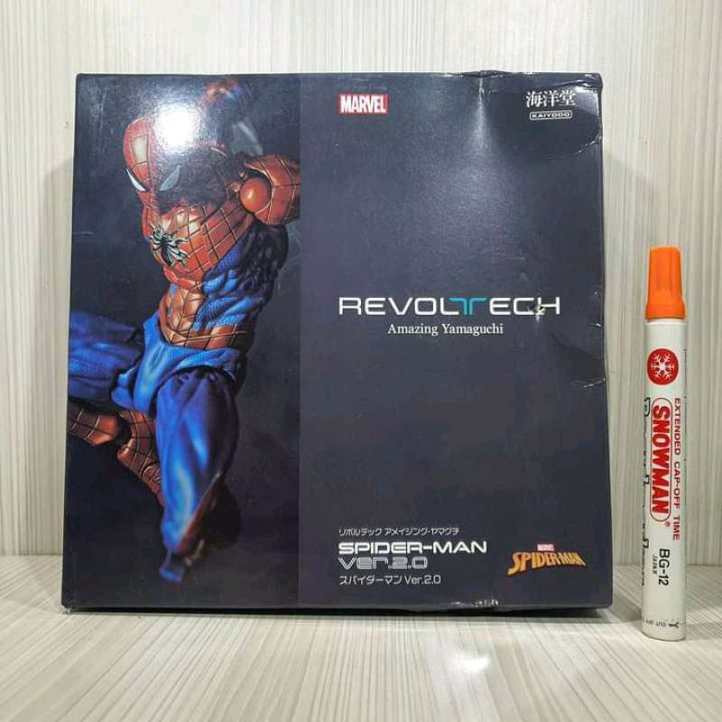Jual Mainan action figure Revoltech Amazing Yamaguchi Spiderman Ver 2.0