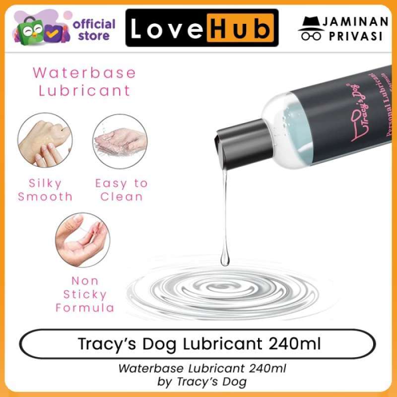 Promo Lubricant Water Base 240ml by Tracys Dog For Men and Women